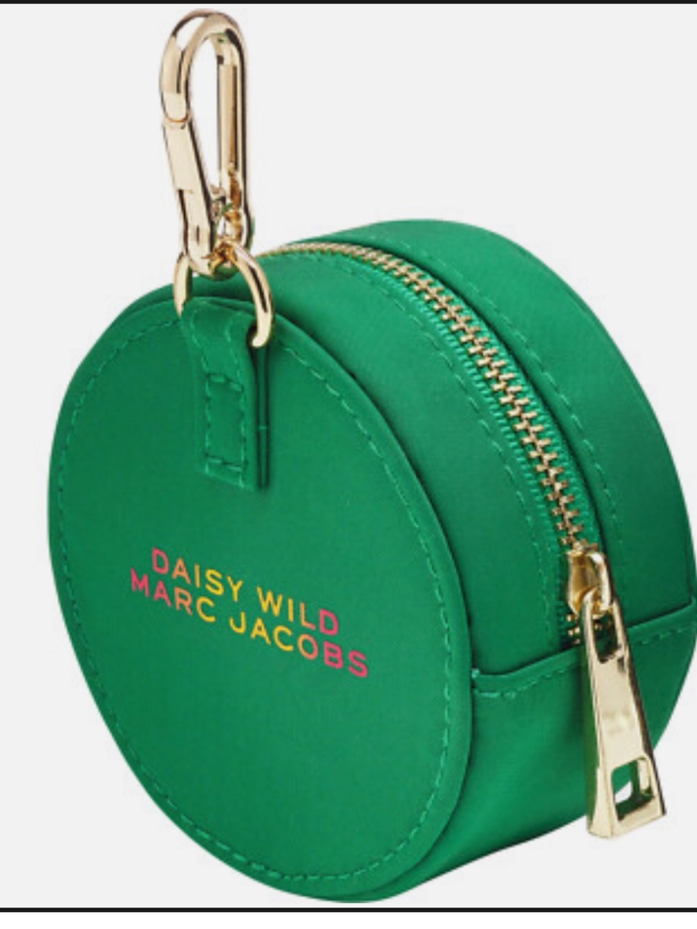 Marc Jacobs Green Daisy Wild Coin Pouch - Picture 1 of 2